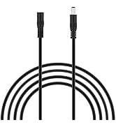 SIM&NAT 20AWG 10Ft 2.1mm x 5.5mm Male to Female DC Extension Wire Power Jack Adapter Barrel Plug ...