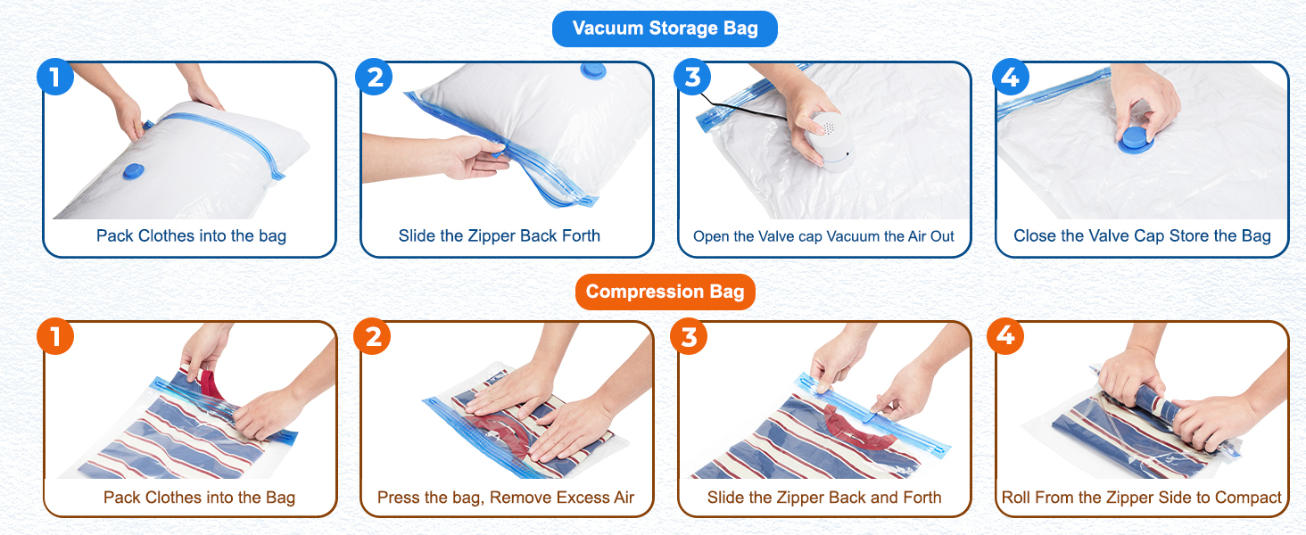 Vacuum Storage Bag Compression Bag