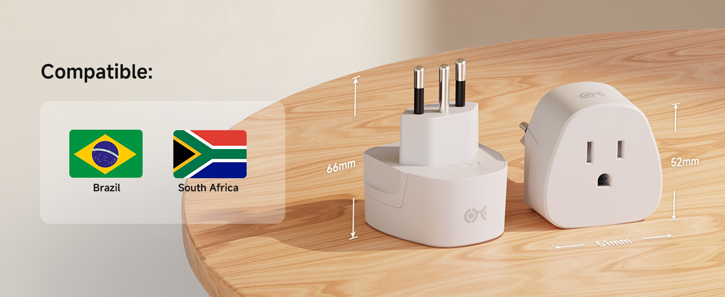 american to brazil outlet adapter for use in type n wall sockets abroad