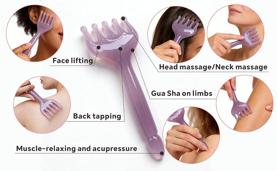 face, neck, back, nose, eyes, acupressure, lifting