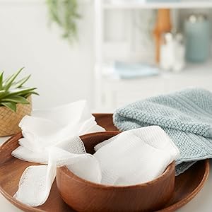 McKesson Gauze Sponges placed on a wooden tray