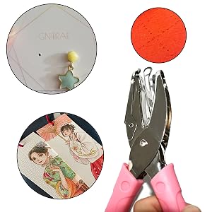 Handheld Hole Paper Punch Puncher