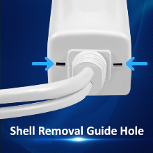 Gigabit PoE Splitter 12V with IEEE 802.3af/at Standard Compliant,Power Over Ethernet Splitter