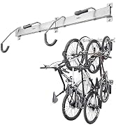 Garage Bike Rack Wall Mount Rail Rack by Delta Cycle - Bike Hangers for Garage - Bike Storage Rac...