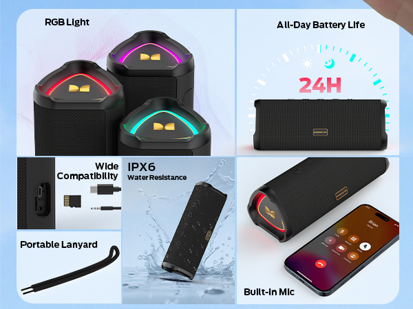 Monster Prism Portable Bluetooth Speaker