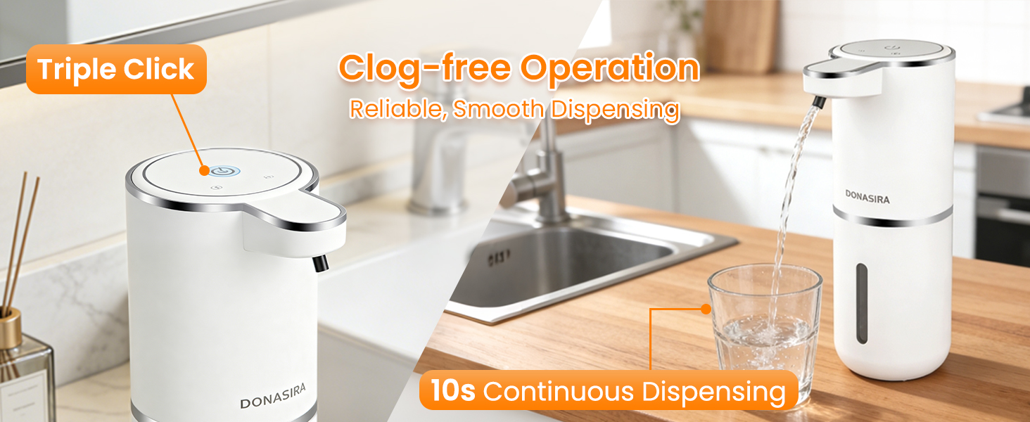 DONASIRA Touchless Automatic Liquid Soap Dispenser