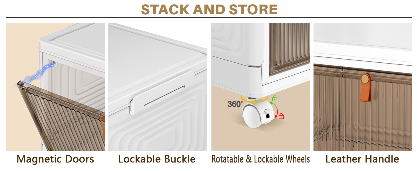 storage bins with lids