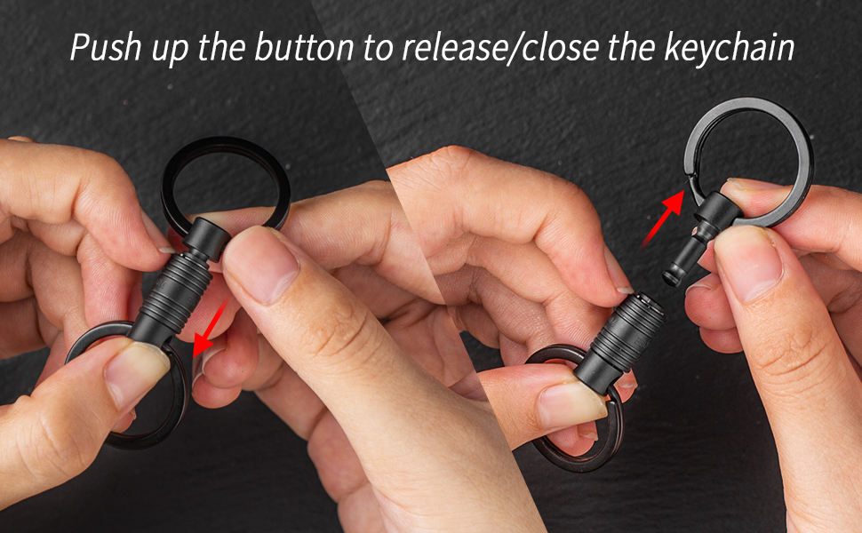 quick release keychain