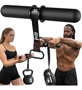 FitBeast Forearm Strengthener & Forearm Exerciser, Wrist Roller with Thicker Handle, Forearm Stre...