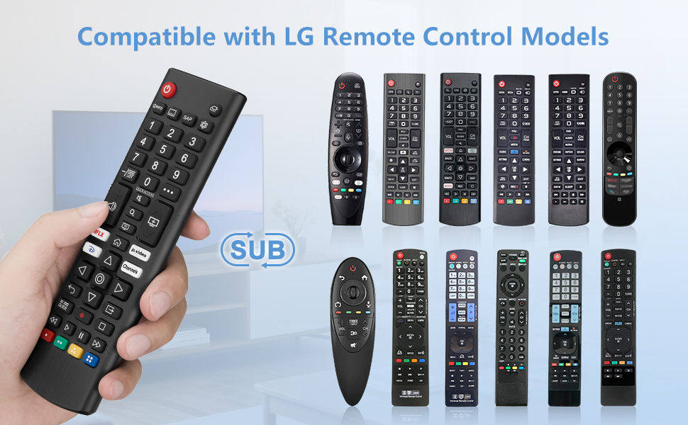 for lg magic remote, for lg tv remote control replacement, for lg universal remote