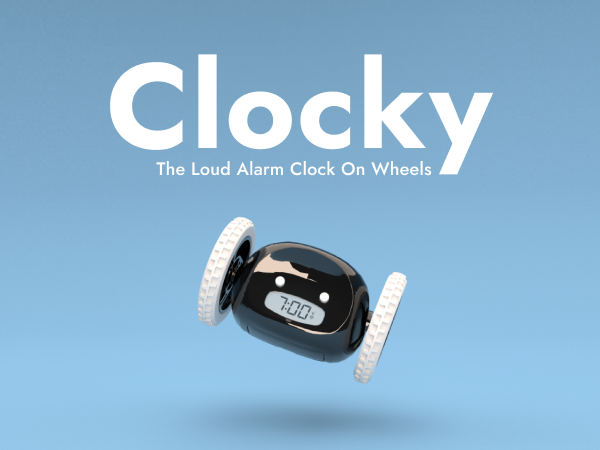 Digital alarm clock super loud alarm clock for heavy sleepers adults deep sleeper cute alarm