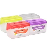 Emraw Index Card Holder 3 x 5 Index Card Case Holds up to 250 Cards Ideal for Filing Notes, Addre...