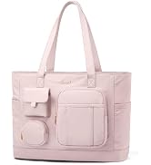LOVEVOOK Laptop Tote Bag for Women Work, Teacher Tote Nurse Bags with Zipper for Travel, Daily, C...