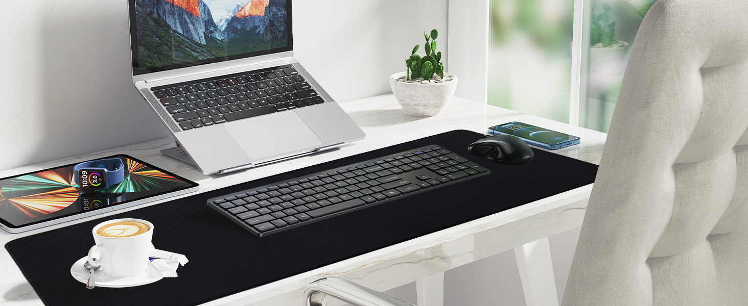 black desk mat