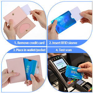 rfid blocking sleeves rfid wallet social security card protector mens slim wallet credit card