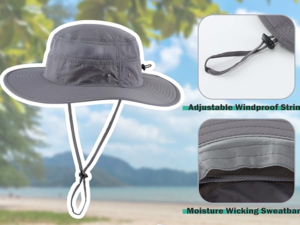 SUN HAT DETAIL