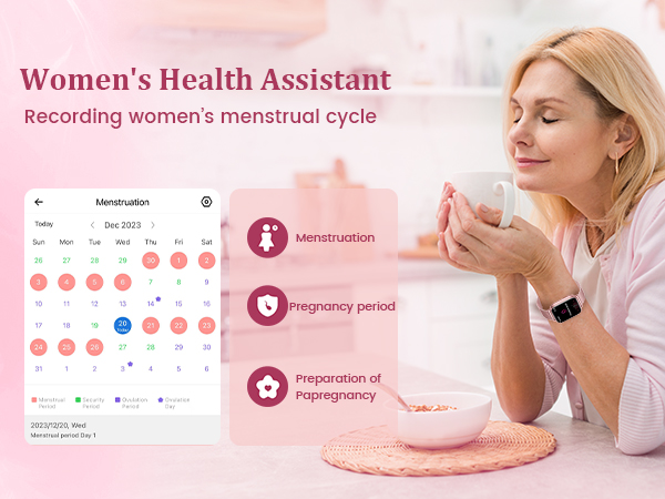 Smart watches care about women's health