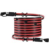 SAE Extension Cable 12AWG - 10FT SAE to SAE Extension Cord , SAE Connector Quick Disconnect Wire ...