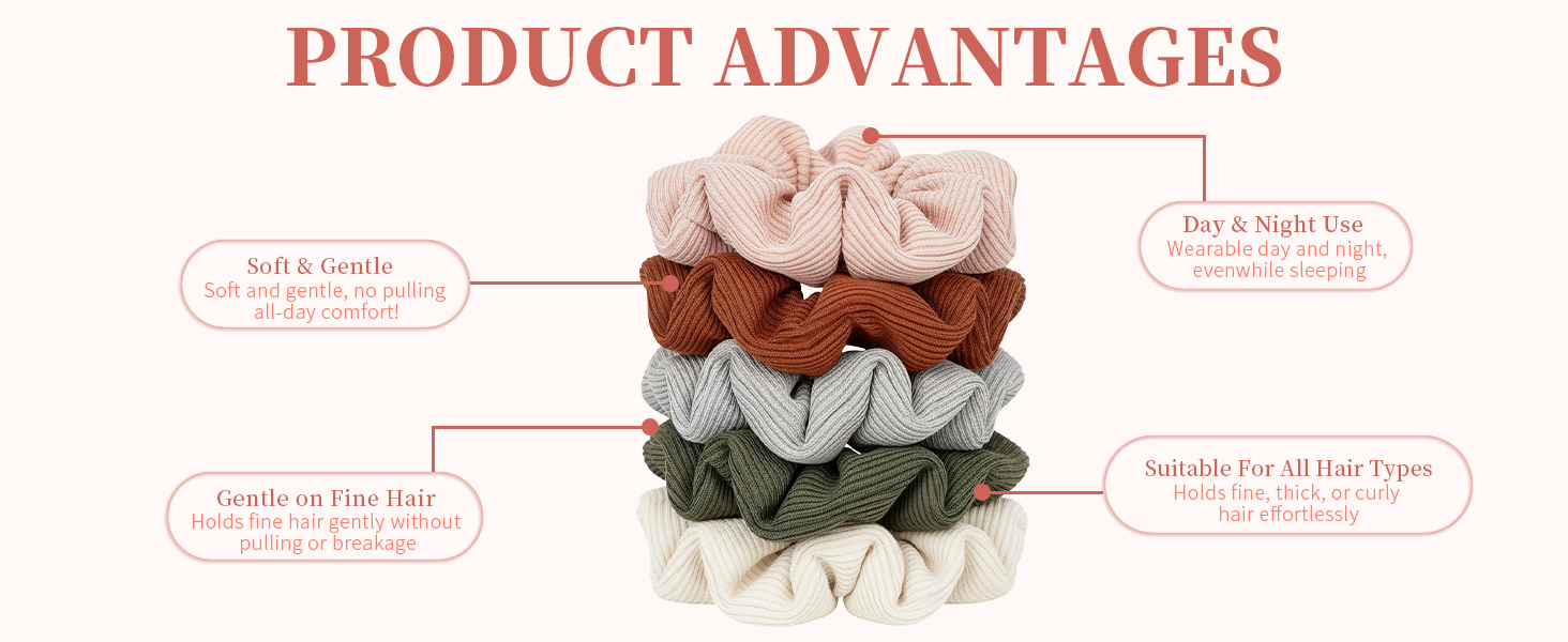 hair scrunchies for women