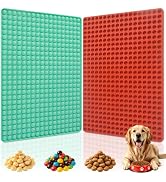 Wilewir 2Pcs Mini Round Silicone Molds for Baking, 468-Cavity Dog Treat Mold Silicone for Pupsicl...