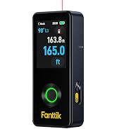 Fanttik Neo A11 Pro Laser Measure, Touch Screen, Angle Sensor, Bubble Level | 165Ft Laser Measuri...