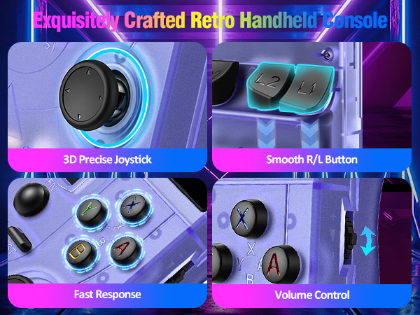 r36s handheld game console