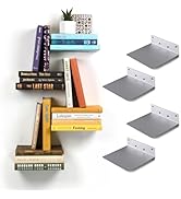 xympo Floating Invisible Bookshelf Wall Mounted (Set of 4)