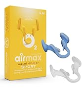 Air Max Unisex Sport Nasal Dilators Trial Pack - Easy, Safe, and Comfortable Breathing Aid - Impr...