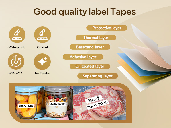 Replacement for brother p-touch label maker