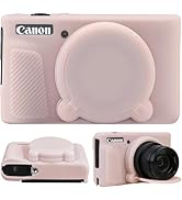 SZHSYJY Camera Case for Canon PowerShot SX740/ SX730 Digital Camera,Soft Silicone Protective Bag ...