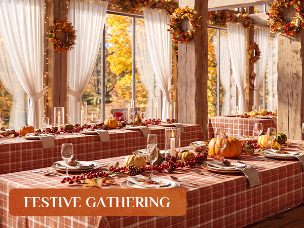 fall tablecloth