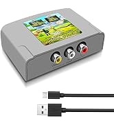 Dingsun RCA to HDMI Converter, V22B Mini RCA/ Composite/ CVBS/ AV to HDMI Video Audio Converter A...