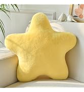 Xiashrk Star Pillows, Decorative Star Shaped Throw Pillow for Couch Bed Sofa, Star Plush Floor Cu...