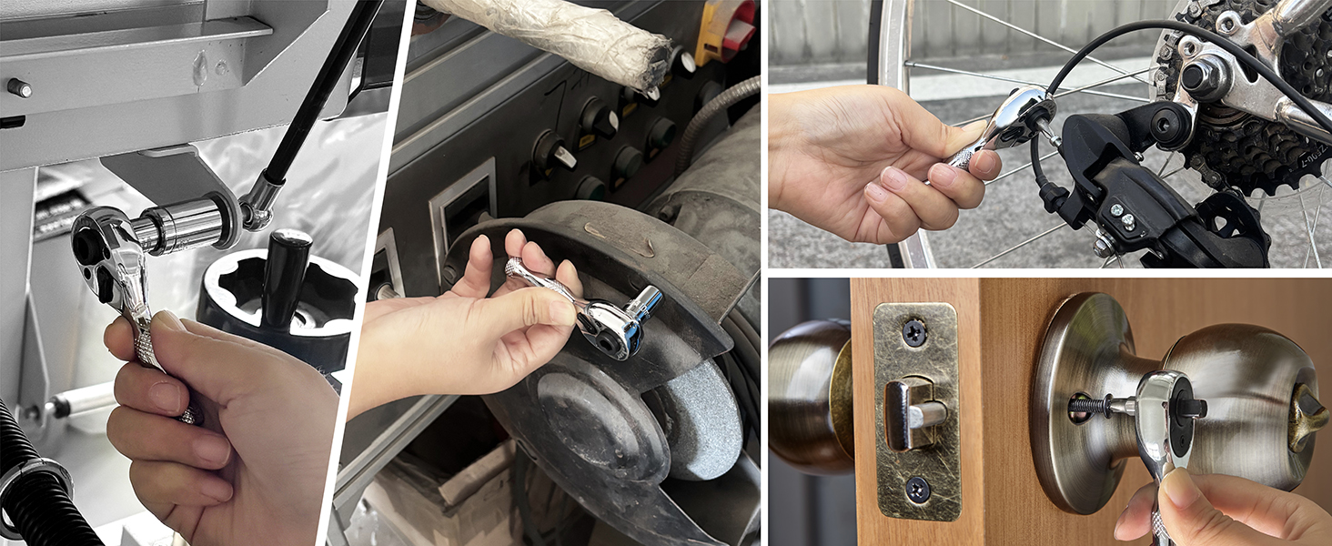 1/4-Inch Stubby Ratchet Wrench Set
