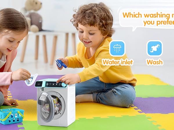 washing machine toys for kids