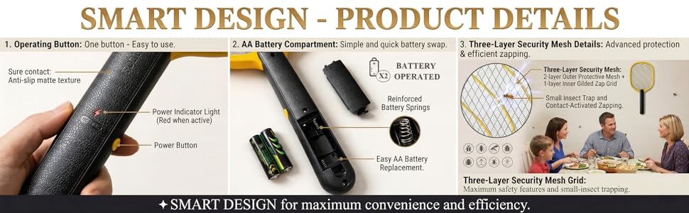 electric fly swatter racket