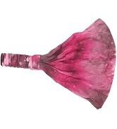 Motique Accessories Pink Stretchy Headwrap Tye Dye Boho Wide Hair Band Yoga