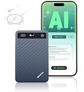 EVISTR AI Voice Recorder with Transcription, AI Note Recorder with App Control, AI Transcribe & S...