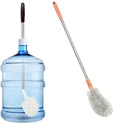 2-Pack Bucket Brush, Kettle Brush, Bottle Brush for Cleaning Extra Long Bottles, Gallon Jug Clean...