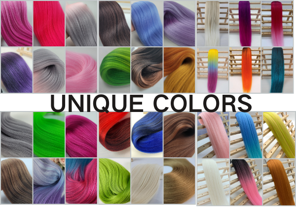 color braiding hair