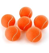 PHOEPET 6-Pack Tennis Balls for Beginner Training Practice- Bulk Dog Balls for Fetch Chew Toys(Or...
