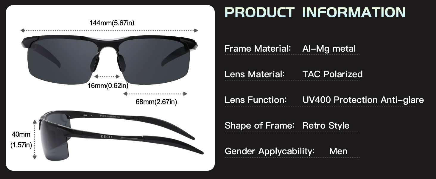 mens sunglasses polarized uv protection