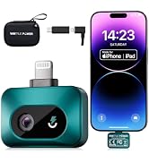 VANTRUE POWER TS1 Thermal Camera for iPhone, Thermal Imaging Camera 512x384 Super Resolution, Inf...