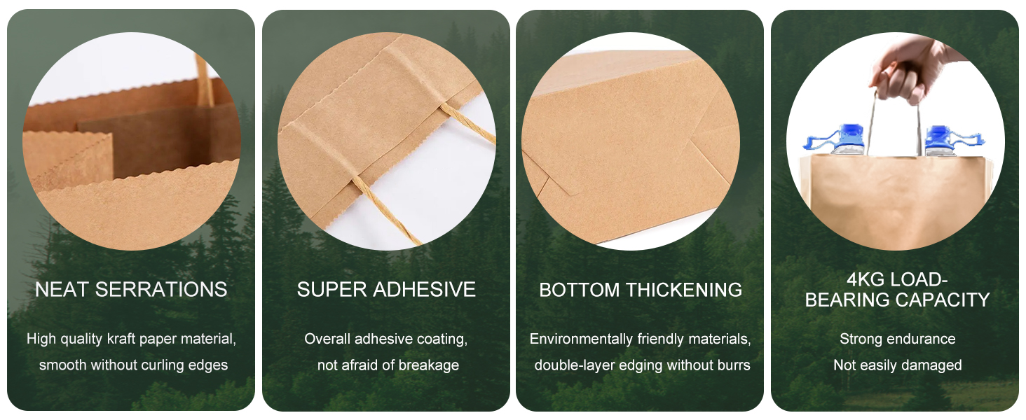 paper bags with handles bulk