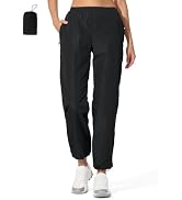 UIQUR Womens Rain Pants Waterproof Pants Lightweight Packable Quick Dry Hiking Pants