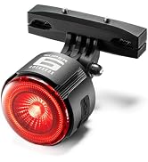 ROCKBROS Bike Taillight Smart Tracker, Adjustable Angle & Dual Mounting Bicycle Rear Lights, Safe...