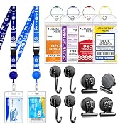 Cruise Essentials Kit 2026, 2 Pack Lanyards for Cruise Ship Cards and 4 Pack Cruise Luggage Tag H...