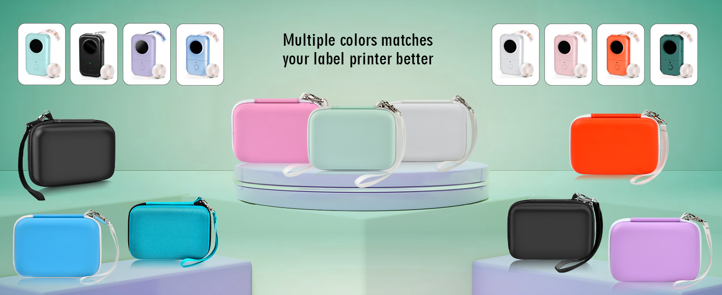 Mini Labeler Sticker labler Maker Storage