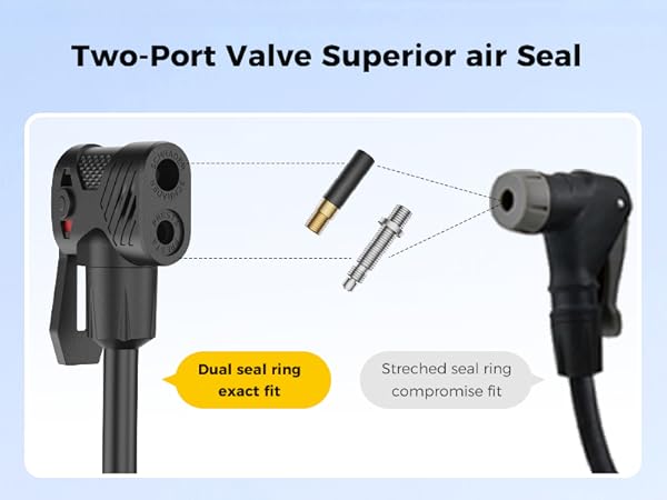 presta valve air chuck