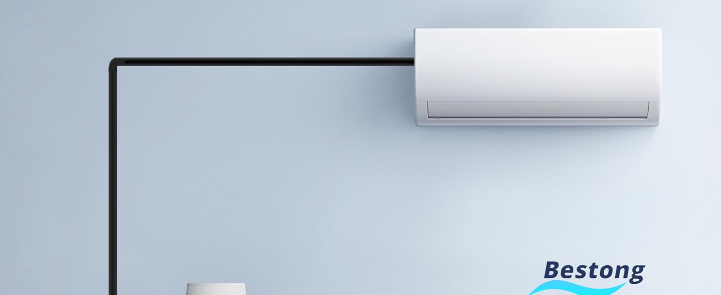 cord cover wall black